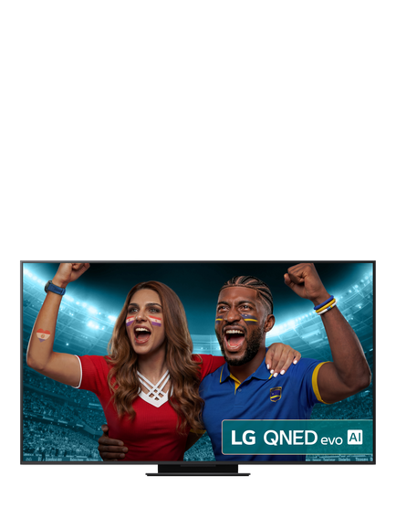 LG 75QNED9MA6B (2025) QNED evo Mini LED HDR 4K Ultra HD Smart AI TV, 75 inch, with Dolby Atmos & Zero Connect Box, Charcoal Black, Charcoal Black