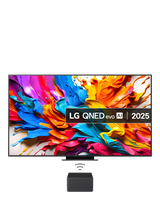 LG 86QNED9MA6B (2025) QNED Mini LED HDR 4K Ultra HD Smart TV, 86 inch, with Dolby Atmos & Zero Connect Box, Charcoal Black