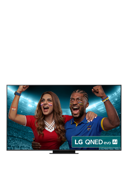LG 86QNED9MA6B (2025) QNED evo Mini LED HDR 4K Ultra HD Smart AI TV, 86 inch, with Dolby Atmos & Zero Connect Box, Charcoal Black, Charcoal Black