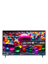 LG 55UA75006LA (2025) LED HDR 4K Ultra HD Smart TV, 55 inch, Charcoal Black