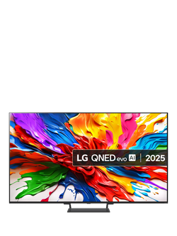 LG 75QNED93A6A (2025) QNED evo Mini LED HDR 4K Ultra HD Smart AI TV, 75 inch, with Dolby Atmos, Charcoal Black, Charcoal Black
