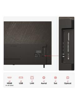 LG OLED77B56LA (2025) OLED HDR 4K Ultra HD Smart AI TV, 77 inch with Dolby Atmos, Umber Brown - view 2, Umber Brown