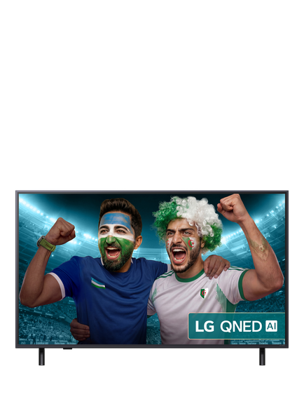 LG 50QNED82A6B (2025) QNED HDR 4K Ultra HD Smart AI TV, 50 inch, Ashed Blue, Ashed Blue