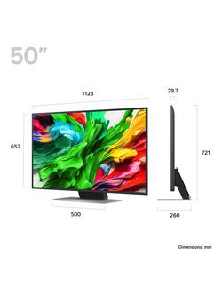 LG 50QNED87A6D (2025) QNED evo Mini LED HDR 4K Ultra HD Smart AI TV, 50 inch, Ashed Blue - view 2, Ashed Blue