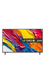 LG 55QNED82A6B (2025) QNED HDR 4K Ultra HD Smart TV, 55 inch, Ashed Blue