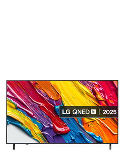 LG 65QNED82A6B (2025) QNED HDR 4K Ultra HD Smart AI TV, 65 inch, Ashed Blue, Ashed Blue