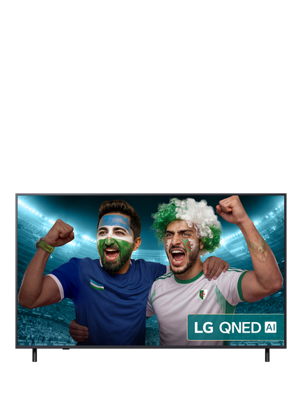 LG 65QNED82A6B (2025) QNED HDR 4K Ultra HD Smart AI TV, 65 inch, Ashed Blue, Ashed Blue