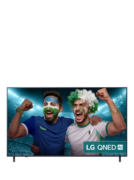 LG 75QNED82A6B (2025) QNED HDR 4K Ultra HD Smart AI TV, 75 inch, Ashed Blue, Ashed Blue
