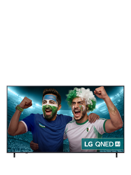LG 86QNED82A6B (2025) QNED HDR 4K Ultra HD Smart AI TV, 86 inch, Ashed Blue, Ashed Blue