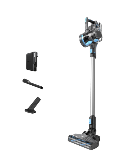Vax Blade 4 Classic Plus Cordless Vacuum Cleaner, Graphite/Blue, Graphite/Blue
