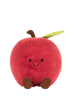 Jellycat Amuseables Apple Soft Toy - view 2, Red Multi