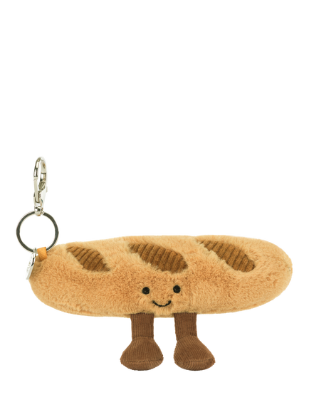 Jellycat Amuseables Baguette Bag Charm, Multi