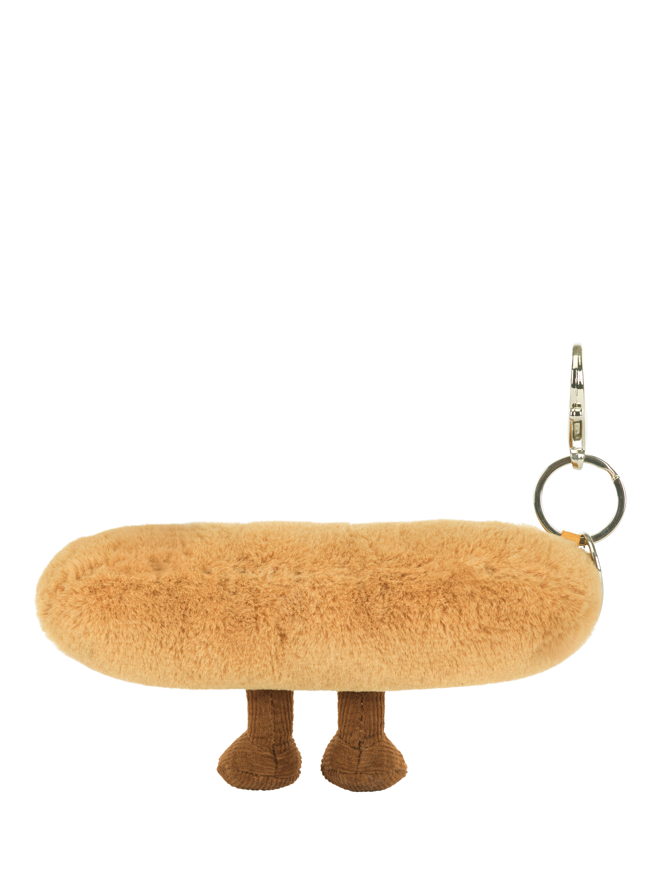 Product image 3 of 6, which shows Jellycat Amuseables Baguette Bag Charm