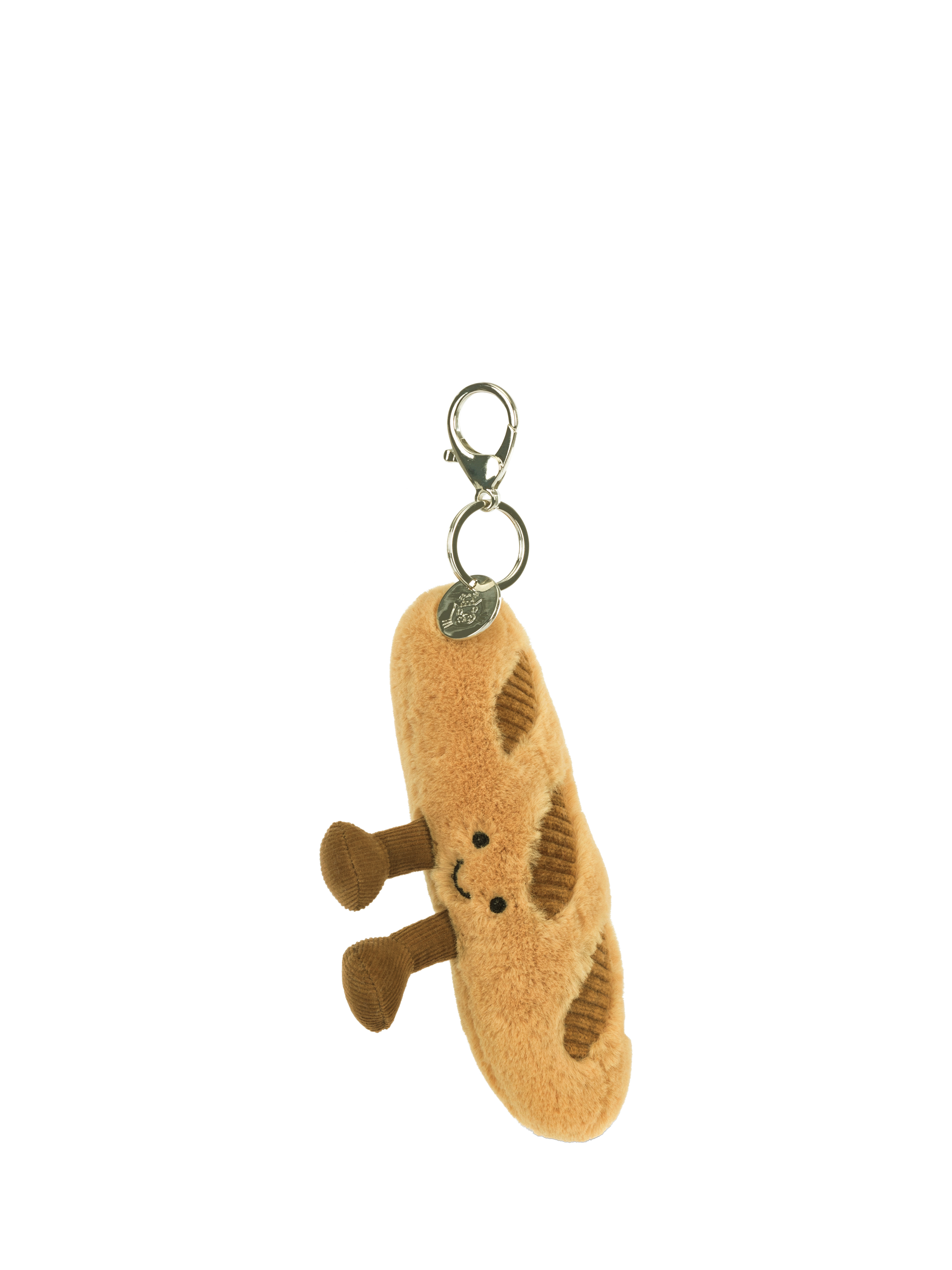 Product image 4 of 6, which shows Jellycat Amuseables Baguette Bag Charm