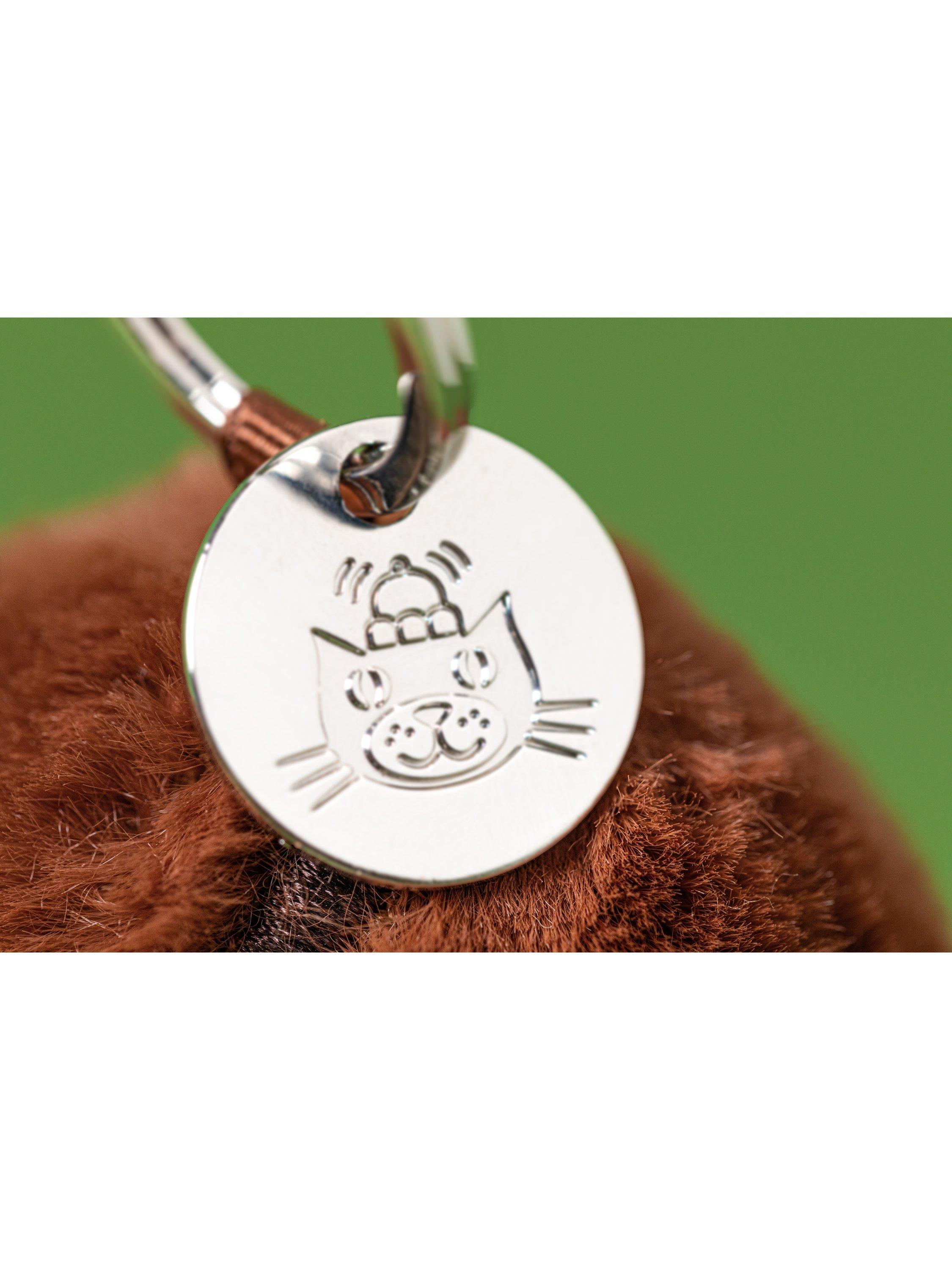 Product image 6 of 7, which shows Jellycat Amuseables Coffee Bean Bag Charm