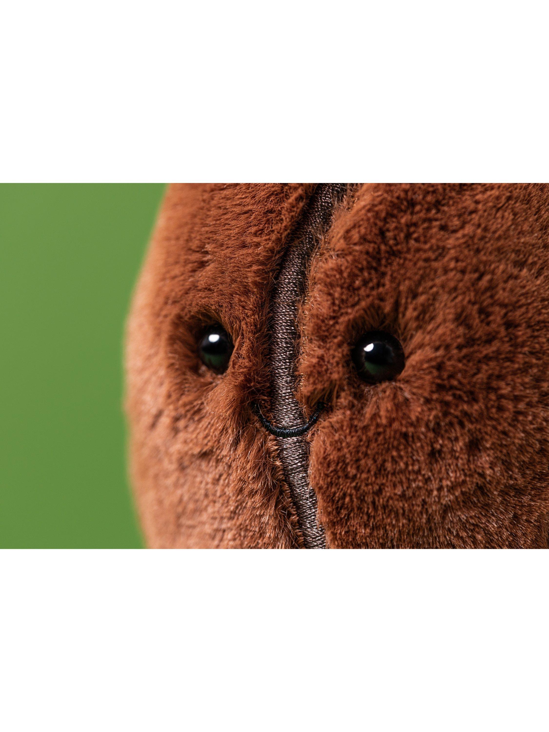 Product image 7 of 7, which shows Jellycat Amuseables Coffee Bean Bag Charm