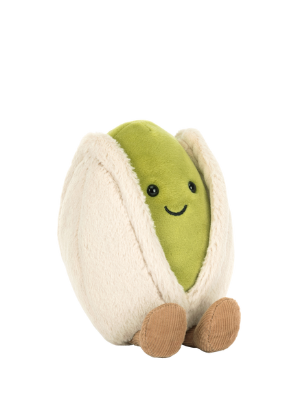 Jellycat Amuseables Horatio Pistachio Soft Toy, Green Multi