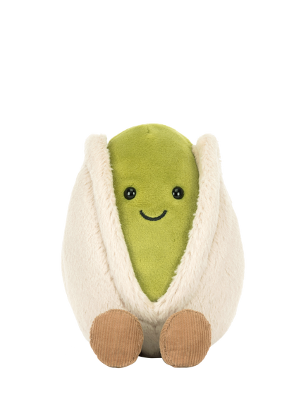 Jellycat Amuseables Horatio Pistachio Soft Toy - view 2, Green Multi