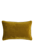 William Morris At Home Larkspur Cushion, Turmeric