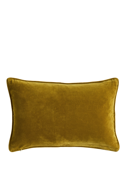 William Morris At Home Larkspur Cushion - view 2, Turmeric