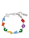 Marc Jacobs Balloon Logo Bracelet, Silver/Multi