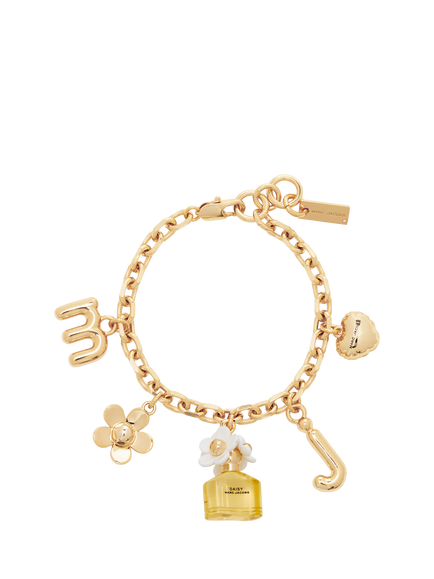 Marc Jacobs Daisy Charm Bracelet, Gold, Gold