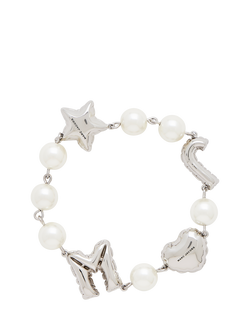 Marc Jacobs Balloon Initial Bracelet, Silver, Silver