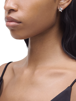 Marc Jacobs Balloon Star Stud Earrings, Silver - view 2, Antique Silver