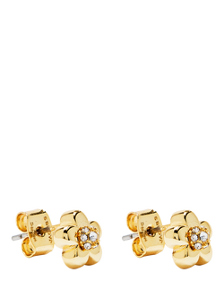 Marc Jacobs Daisy Stud Earrings, Gold/Crystal