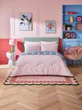 Eleanor Bowmer x Night Lark® Coast Coverless Duvet & Pillowcase Set, 10.5 Tog, Multicolour