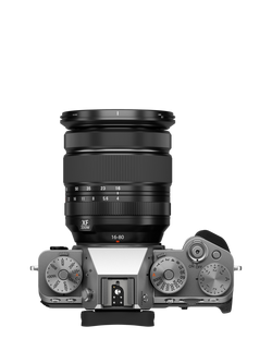 Fujifilm X-T5 Compact System Camera with XF 16-80mm IS Lens, 6K/4K Ultra HD, 40.2MP, Wi-Fi, Bluetooth, OLED EVF, 3” Vari-angle LCD Touch Screen, Silver - view 2, Silver