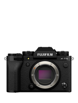 Fujifilm X-T5 Compact System Camera, 6K/4K Ultra HD, 40.2MP, Wi-Fi, Bluetooth, OLED EVF, 3” Vari-angle LCD Touch Screen, Body Only, Black