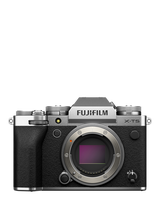 Fujifilm X-T5 Compact System Camera, 6K/4K Ultra HD, 40.2MP, Wi-Fi, Bluetooth, OLED EVF, 3” Vari-angle LCD Touch Screen, Body Only, Black, Silver