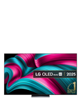 LG OLED83C54LA (2025) OLED HDR 4K Ultra HD Smart TV, 83 inch with Dolby Atmos, Dark Titan Silver