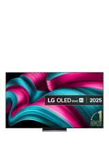 LG OLED83C54LA (2025) OLED HDR 4K Ultra HD Smart TV, 83 inch with Dolby Atmos, Dark Titan Silver