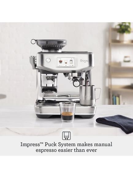 Sage Barista Touch Impress Bean to Cup Coffee Machine with Cold Extraction - view 2, Brushed Stainless Steel