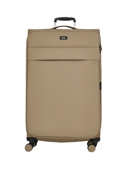 Rock Harper 8-Wheel 78cm Large Suitcase - view 2, Beige