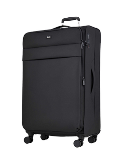 Rock Harper 8-Wheel 78cm Large Suitcase, Black
