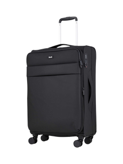 Rock Harper 8-Wheel 67cm Medium Suitcase, Black