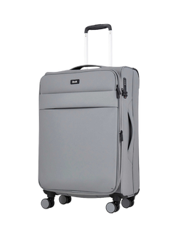 Rock Harper 8-Wheel 67cm Medium Suitcase, Grey