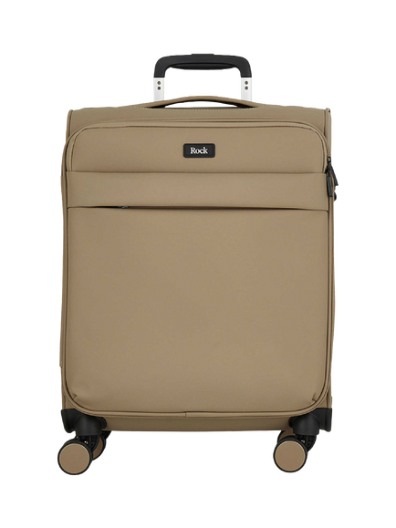 Rock Harper 8-Wheel 54cm Cabin Case - view 2, Beige