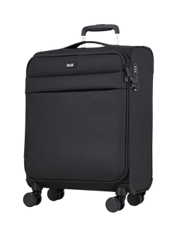Rock Harper 8-Wheel 54cm Cabin Case, Black
