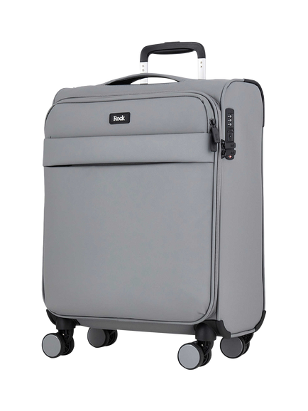 Rock Harper 8-Wheel 54cm Cabin Case, Grey