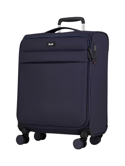 Rock Harper 8-Wheel 54cm Cabin Case, Navy
