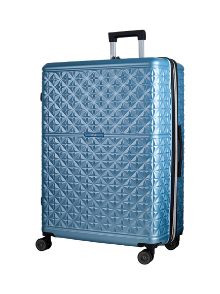 Rock Maya 8-Wheel Hard Shell Suitcase, Set of 3 - view 2, Blue