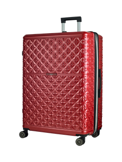 Rock Maya 8-Wheel Hard Shell Suitcase, Set of 3 - view 2, Red