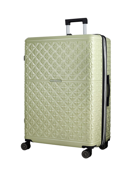 Rock Maya 8-Wheel 80cm Large Suitcase, Green