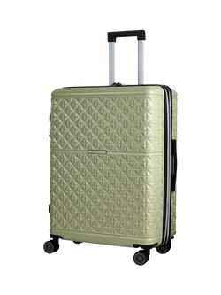 Rock Maya 8-Wheel 70cm Medium Suitcase, Green