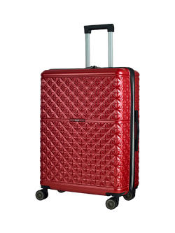 Rock Maya 8-Wheel 70cm Medium Suitcase, Red