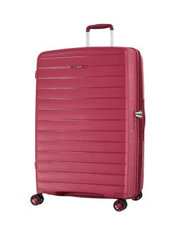 Rock Palma 4-Wheel Suitcase Set, 3 Piece - view 2, Burgundy